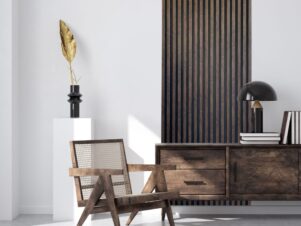 Lamele ścienne orzech VASCO 11,9x270