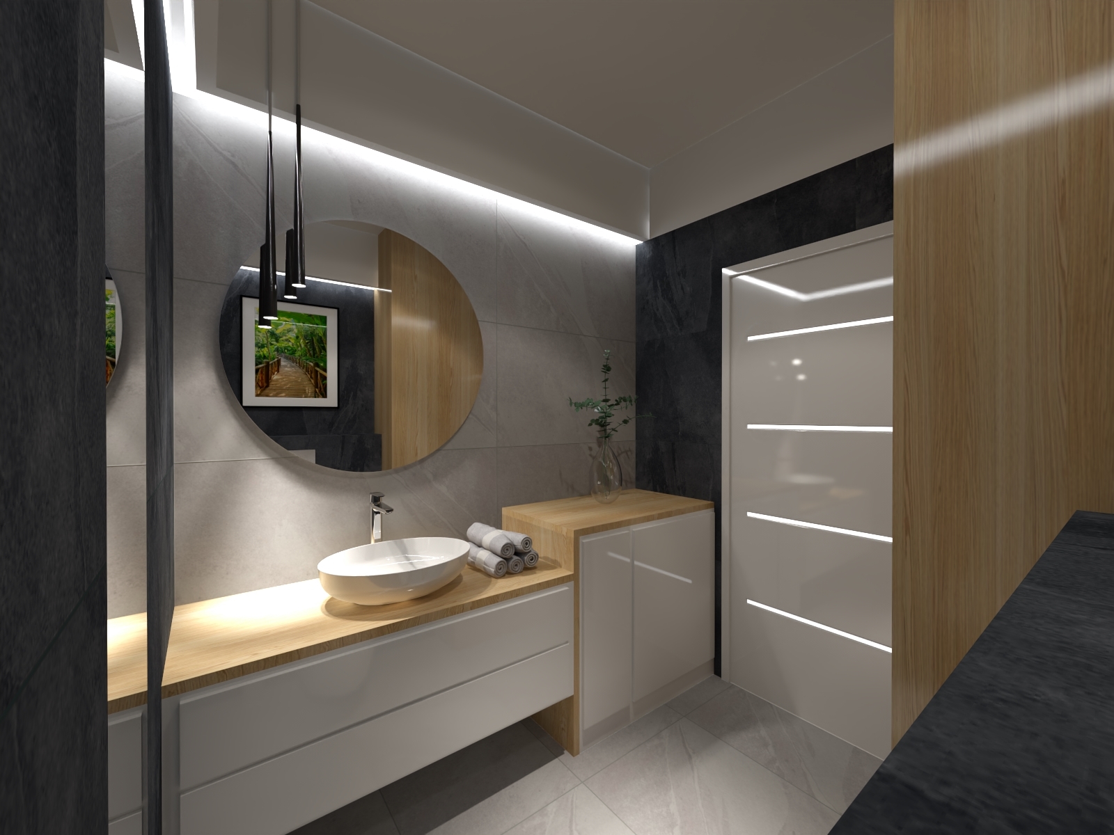 GRES ANNAPURNA GRIS NEGRO