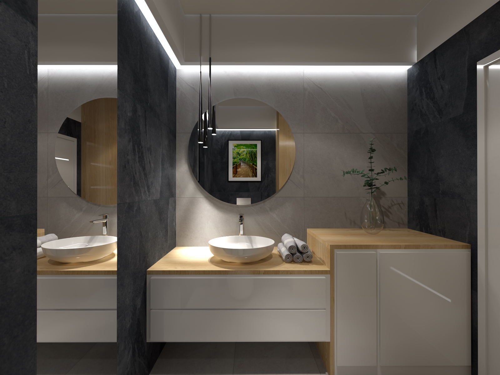 GRES ANNAPURNA GRIS NEGRO