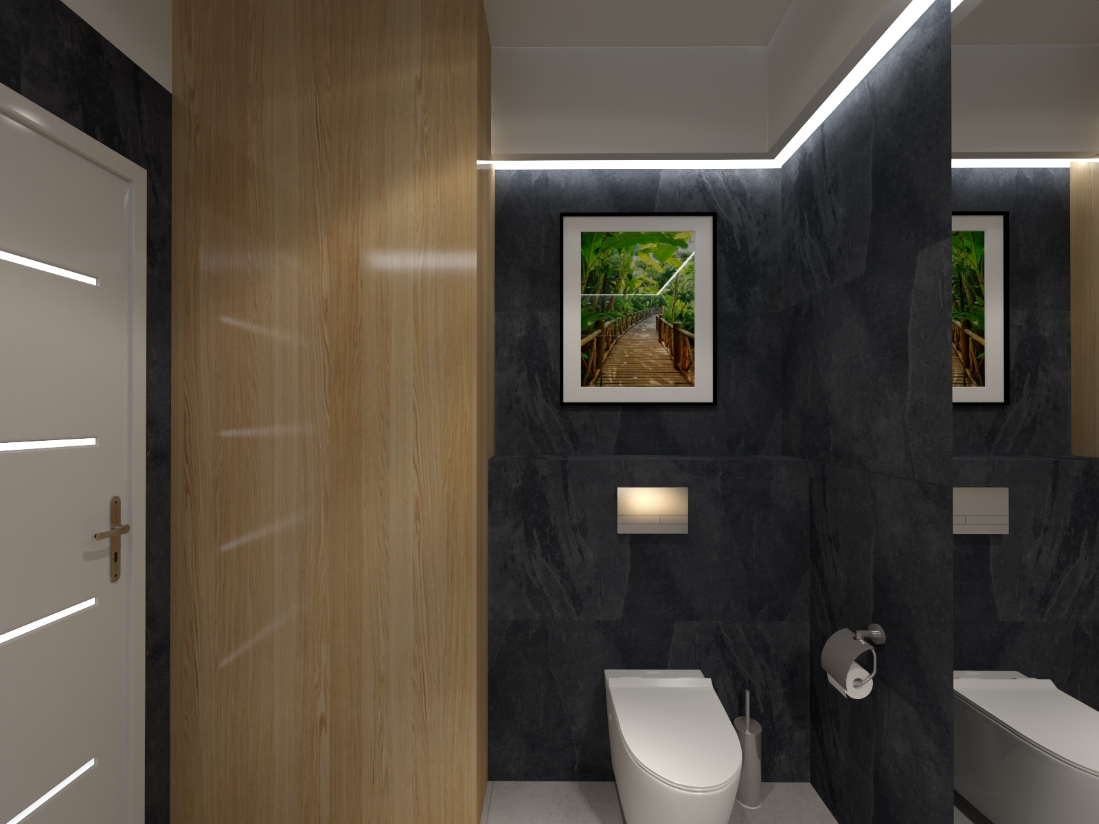 GRES ANNAPURNA GRIS NEGRO