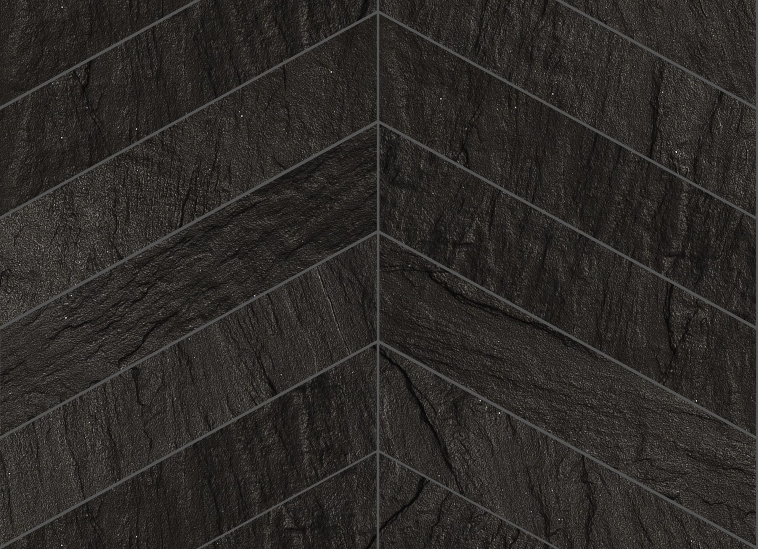 płytki CHEVRON ALPES NEGRO 38,5x7,5
