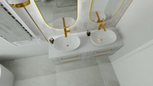 EQUIPE ARTISAN WHITE łazienka