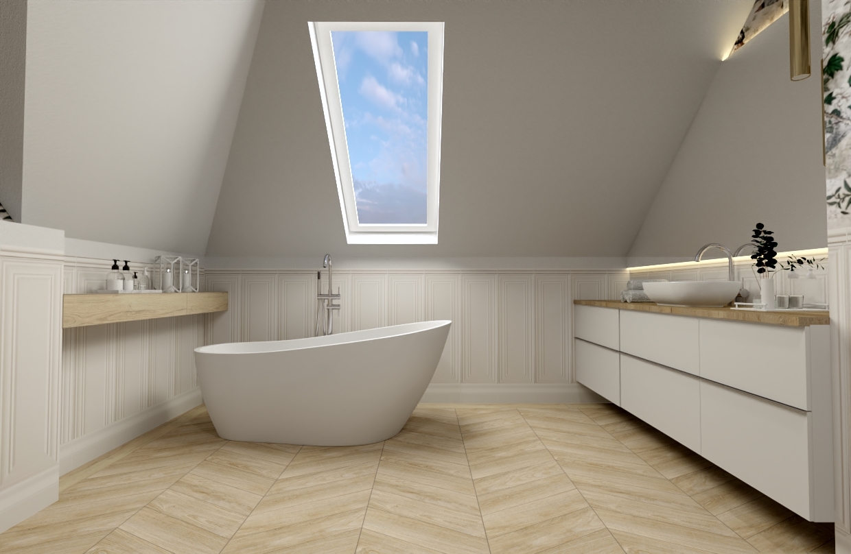 płytki boazeria angielska