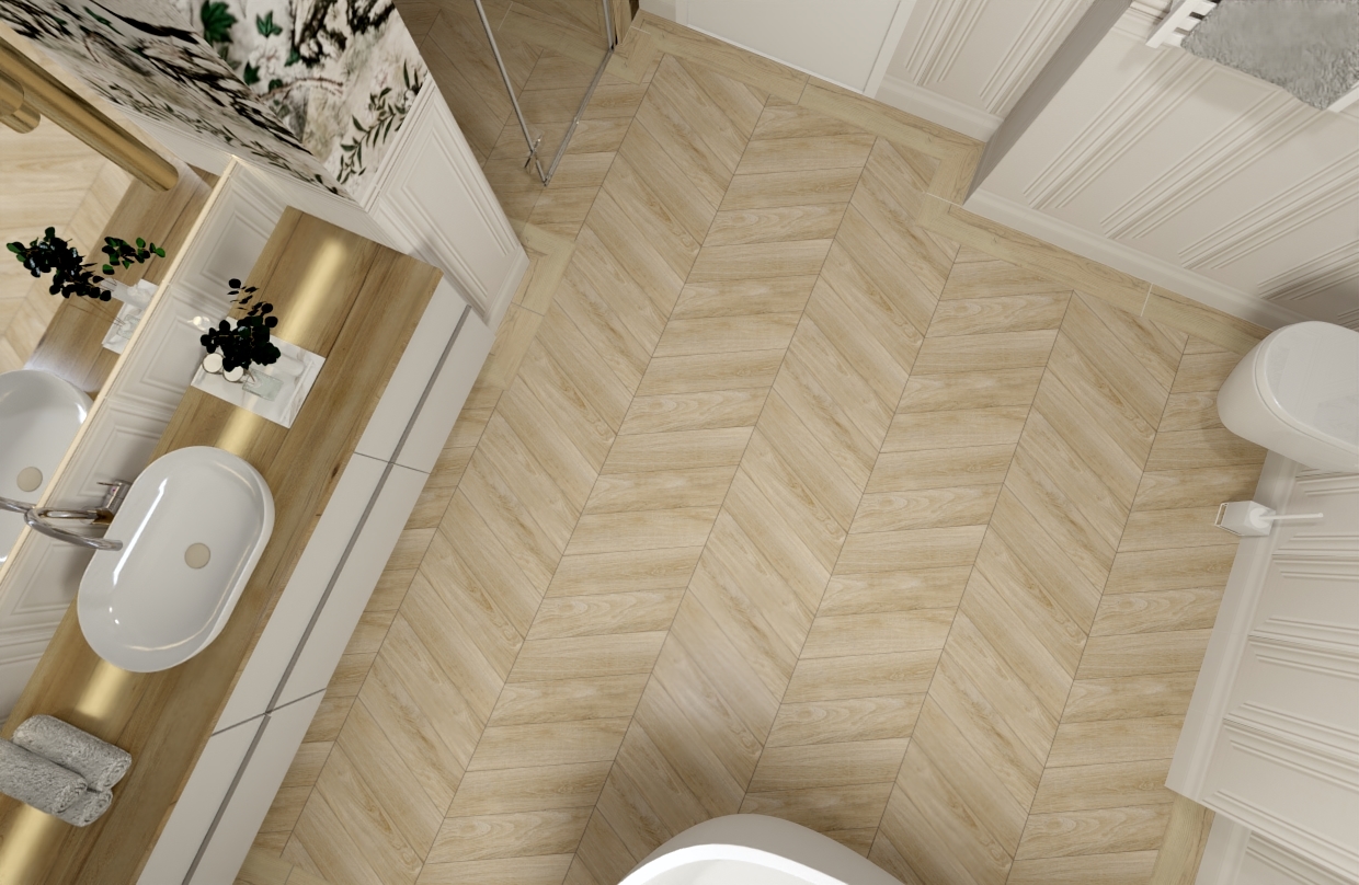 płytki boazeria angielska