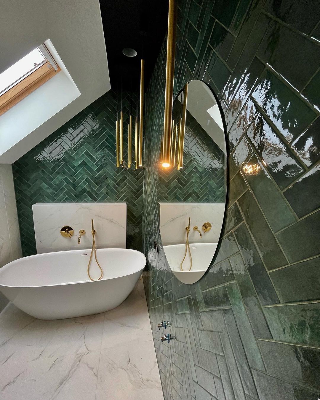 PŁYTKI butelkowa zieleń