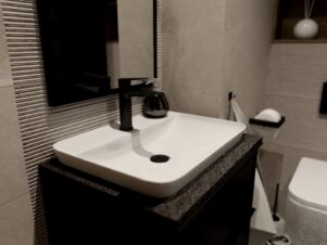 umywalka wpuszczana biała prostokątna z/o RAK- VARIANT 55x42 cm