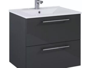 ELITA komplet ROMA PLUS 60 cm 2S antracyt połysk