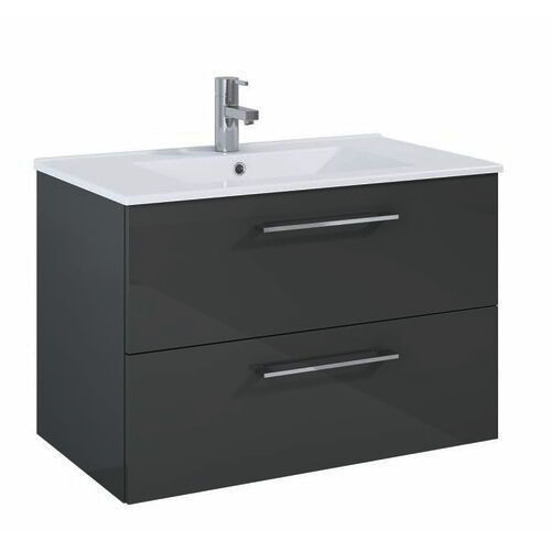 ELITA komplet ROMA PLUS 80 cm 2S antracyt połysk