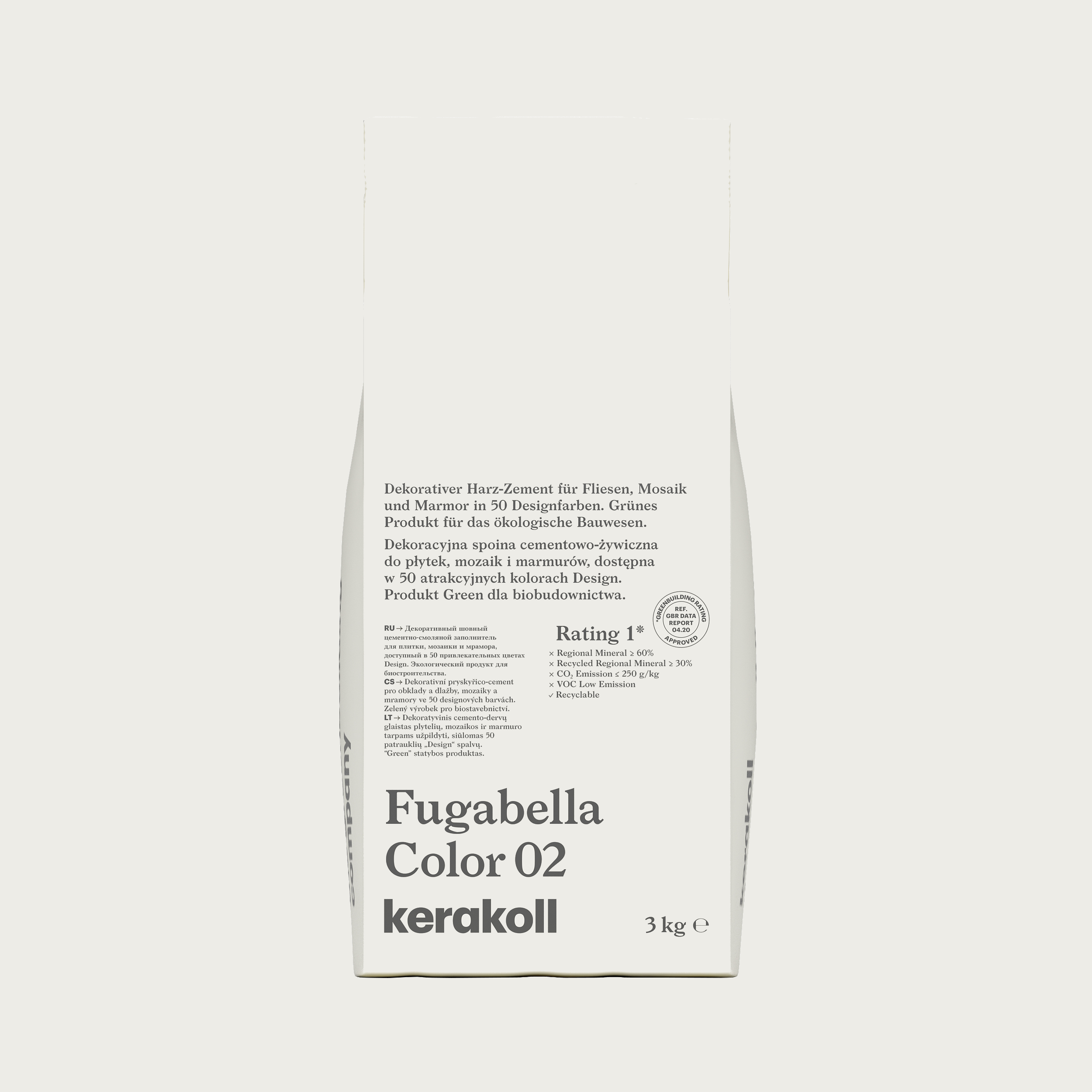 fuga hybrydowa FUGABELLA KERAKOLL 02 3 kg