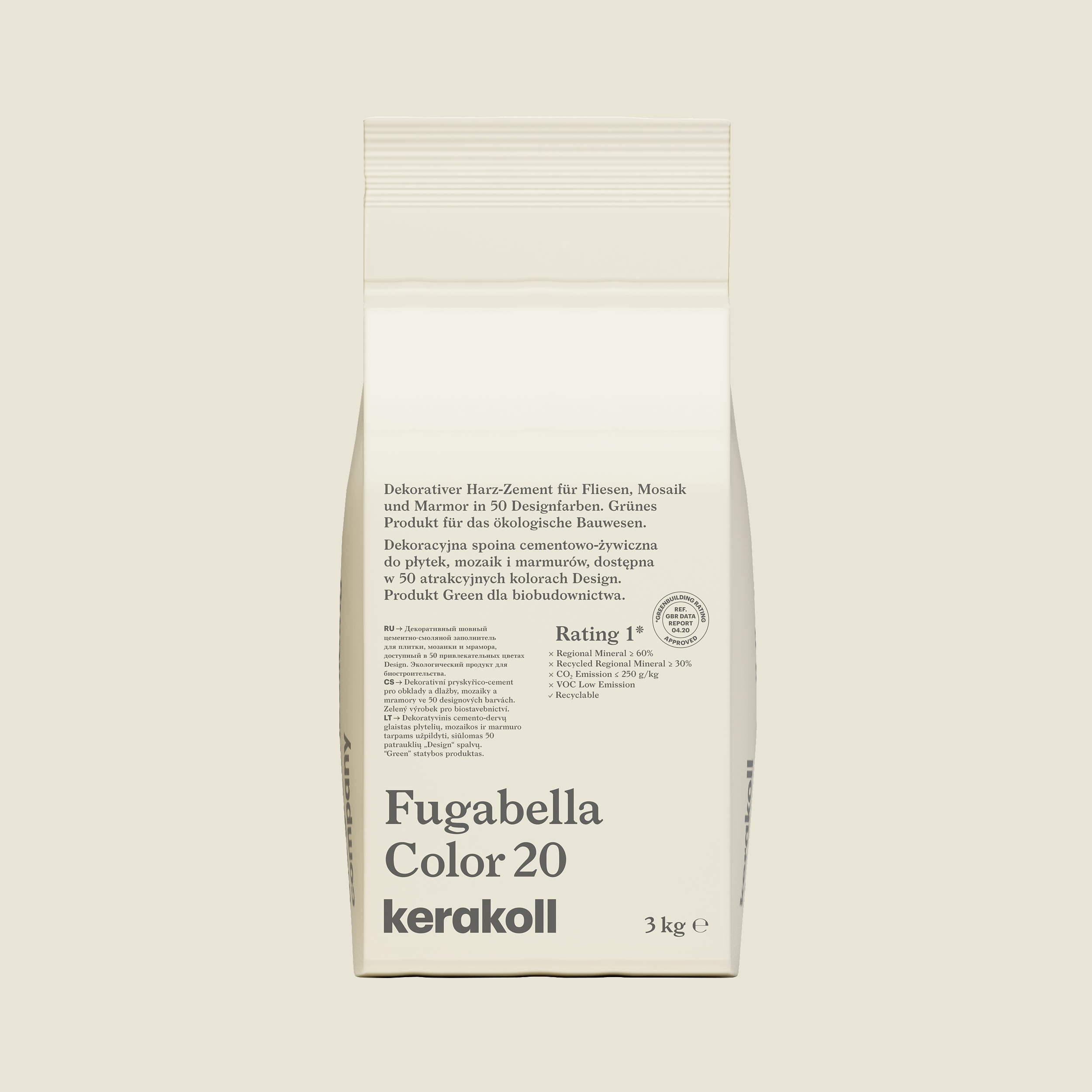 fuga hybrydowa FUGABELLA KERAKOLL 20 3 kg