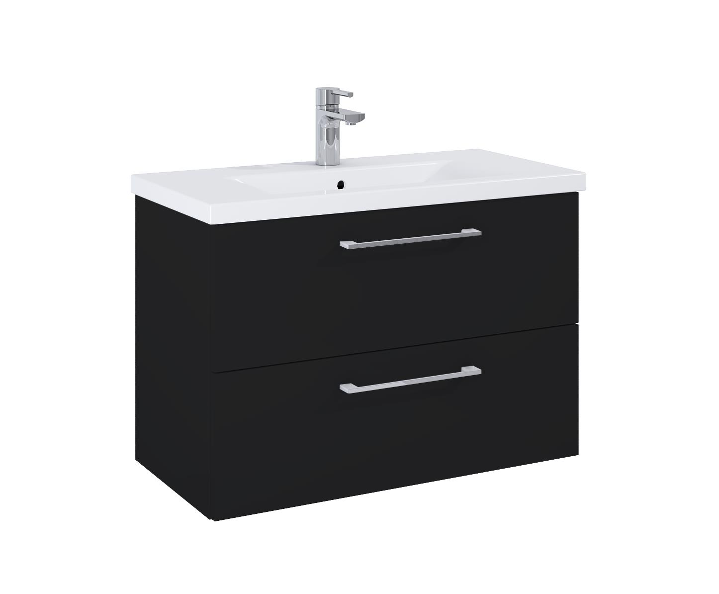 ELITA komplet ROMA PLUS COMPACT 80 cm 2S czarny mat