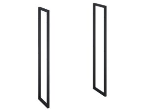 ELITA stelaż do słupka ROMA PLUS COMPACT komplet 2 sztuki czarny mat