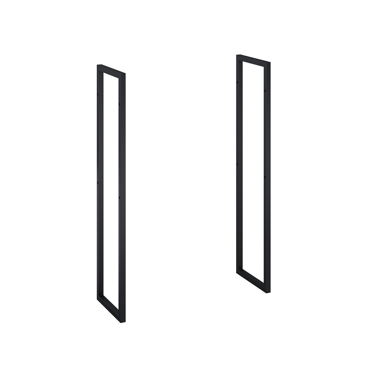 ELITA stelaż do słupka ROMA PLUS COMPACT komplet 2 sztuki czarny mat