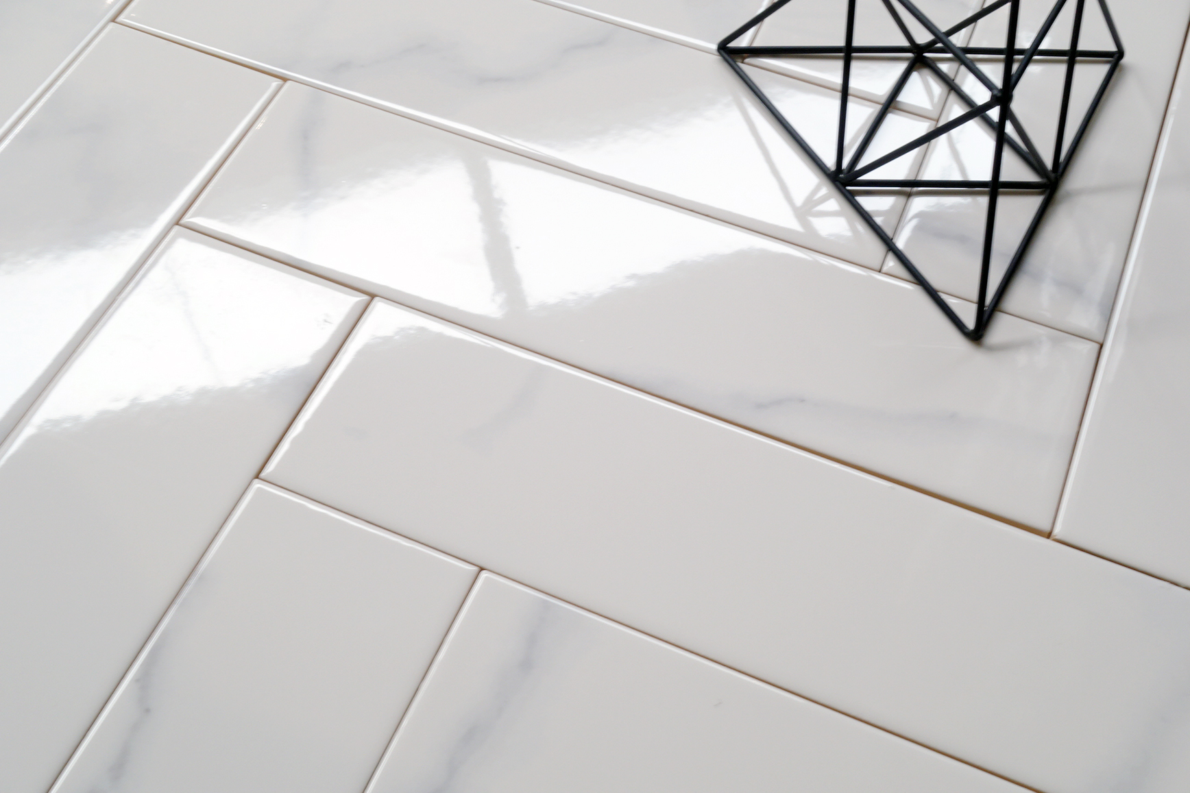 cegiełki marmurowe CALACATTA BRILLO 30x7,5 OUTLET