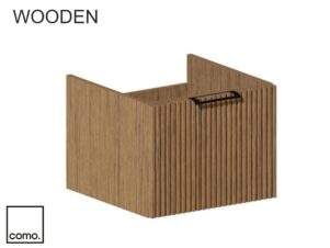 szafka wisząca WOODEN ZŁOTY DĄB lamele 50x40x50 cm