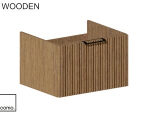 szafka wisząca WOODEN ZŁOTY DĄB lamele 60x40x50 cm