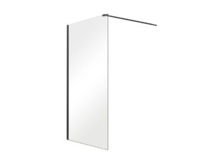 AVEO BLACK 90x195cm ścianka szyba prysznicowa