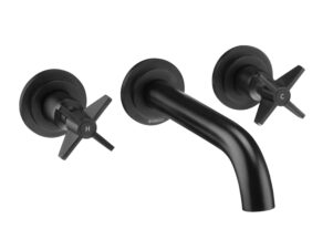 DEANTE bateria umywalkowa podtynkowa TEMISTO czarny mat retro