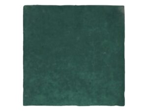 płytki ARTISAN MOSS GREEN 13,2x13,2 zieleń butelkowa