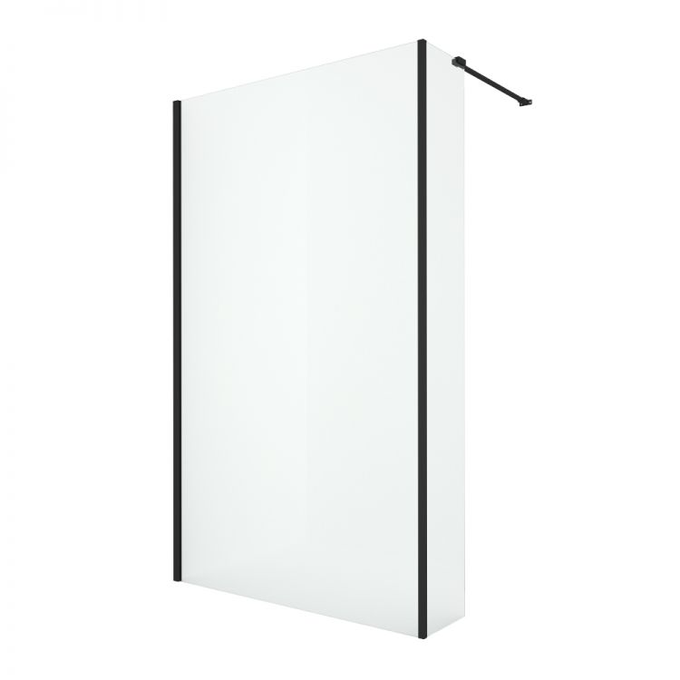 kabina walk in NEW MODUS BLACK 100x200cm ścianka prysznicowa