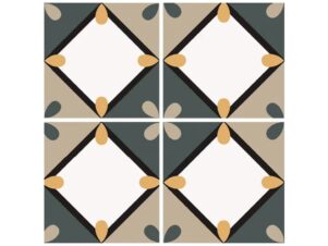 płytki patchwork BAUHOME KOROLLA COLD 20x20