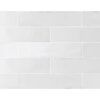 TRIBECA GYPSUM WHITE 6x24,6 CEGIEŁKA BIAŁA
