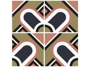 płytki patchwork BAUHOME BLUME COLD 20x20