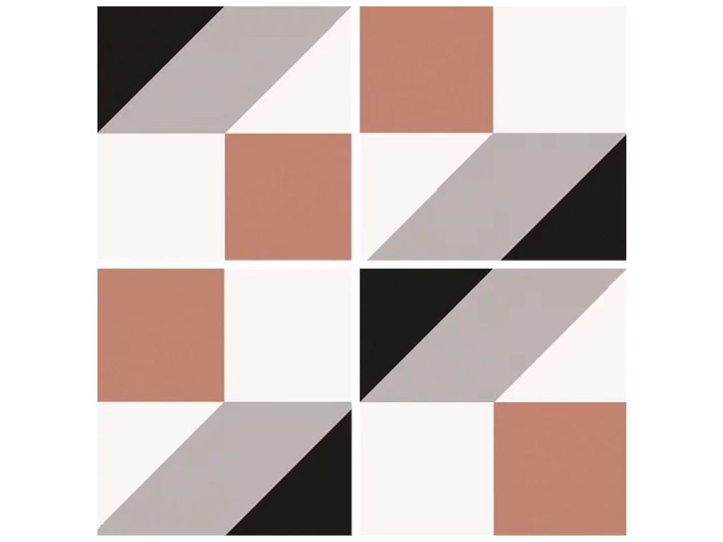 płytki patchwork BAUHOME KARO COLD 20x20