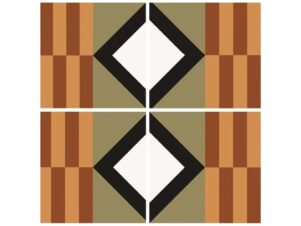 płytki patchwork BAUHOME MARK WARM 20x20