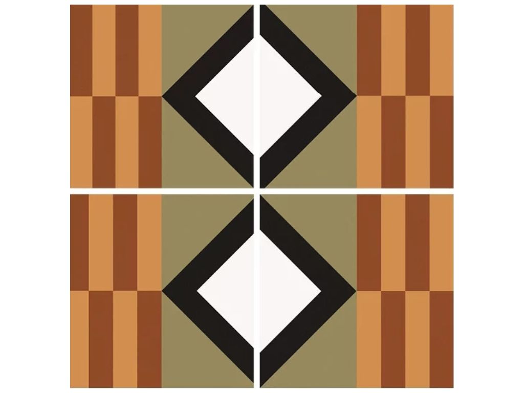 płytki patchwork BAUHOME MARK WARM 20x20