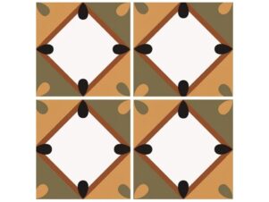 płytki patchwork BAUHOME KOROLA WARM 20x20