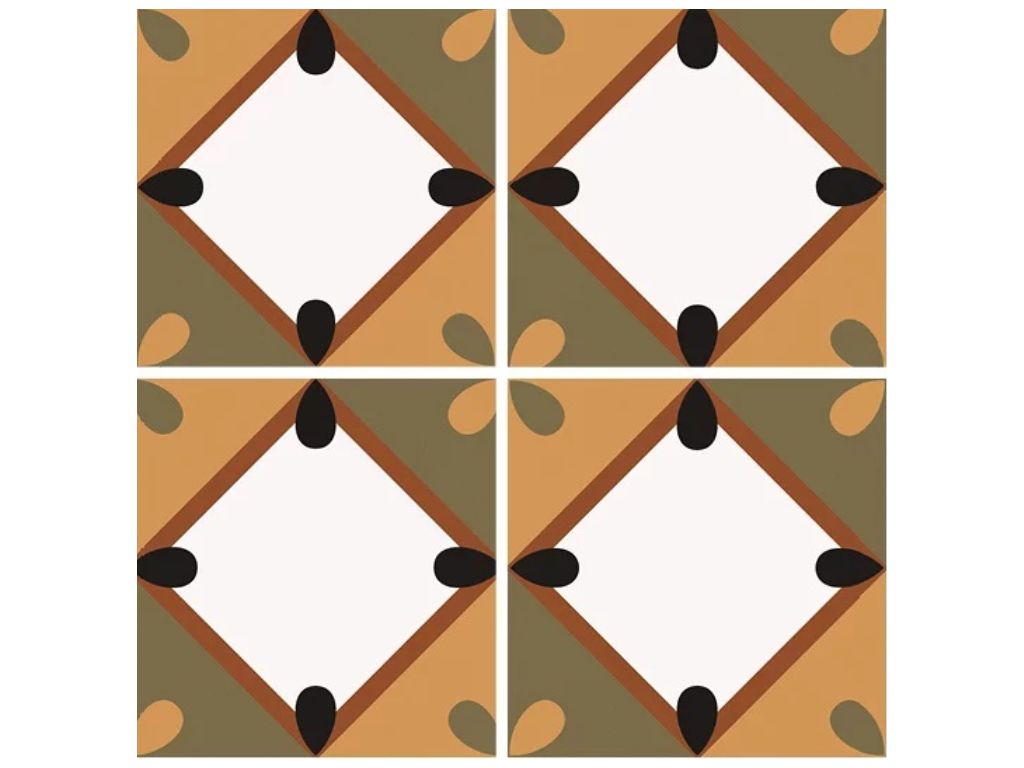 płytki patchwork BAUHOME KOROLA WARM 20x20