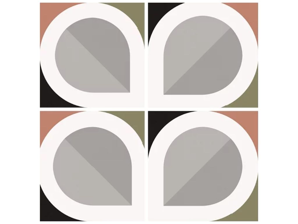 płytki patchwork BAUHOME BLAT COLD 20x20