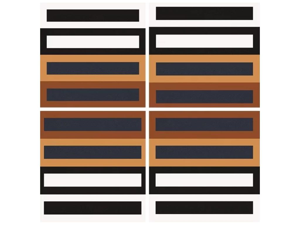 płytki patchwork BAUHOME DOMINO WARM 20x20