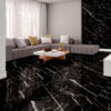 płytki imitujące czarny marmur LUXURY 120x60 POLER