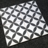 GRES PATCHWORK PRE CIRCLE BLACK 45X45