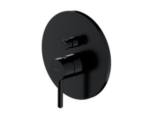 OMNIRES bateria prysznicowo-wannowa podtynkowa 2 drożna Y czarna satyna