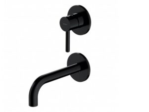 OMNIRES bateria umywalkowa podtynkowa Y czarna satyna