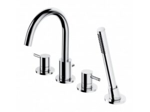 OMNIRES bateria wannowa 4-otworowa Y chrom