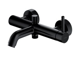 OMNIRES bateria wannowa Y czarna satyna