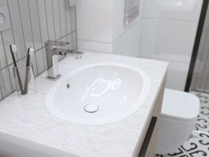 umywalka podblatowa owalna RAK- VARIANT 50x36 cm