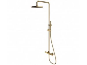 OMNIRES system prysznicowy natynkowy Y złoty