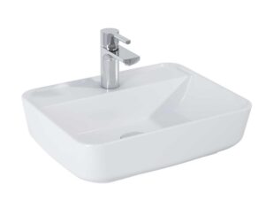 UMYWALKA NABLATOWA ENZO 50x40 CERAMICZNA BIAŁA