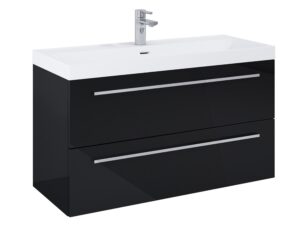 ELITA SZAFKA KWADRO PLUS 100 2S BLACK HG PDW