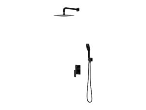 OMNIRES system prysznicowy podtynkowy PARMA czarny