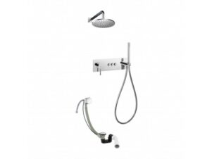 OMNIRES system wannowy podtynkowy Y GOCLICK chrom