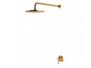 OMNIRES system prysznicowy podtynkowy Y złoty szczotkowany