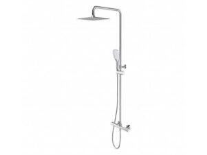 OMNIRES termostatyczny system prysznicowy natynkowy UNI chrom