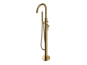 OMNIRES bateria wannowa wolnostojąca Y złota