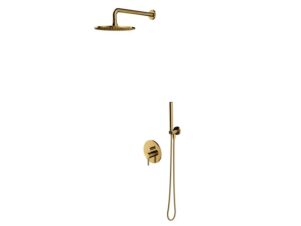 OMNIRES system prysznicowy podtynkowy Y złoty